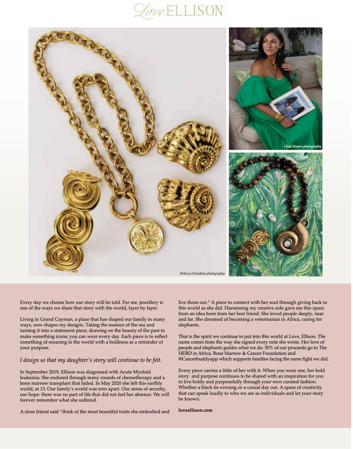 Featuring our Amelie Accessory Pendant, Celia Necklace, Marilla Gold Bracelet, Maris Pendant, Moira Earrings, Rowan Necklace, and Transformation Pendant.