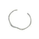 Women’s stainless steel cuff bracelet, 2.75in diameter – durable and elegant wrist cuff for everyday wear or stacking