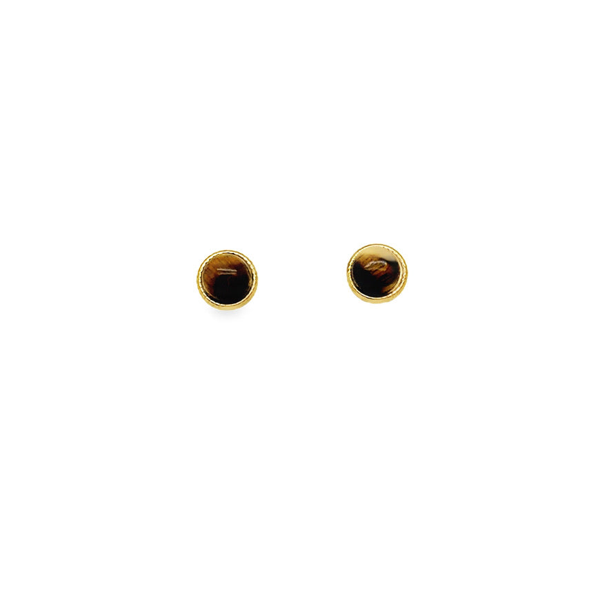 Claire Earrings - Brown