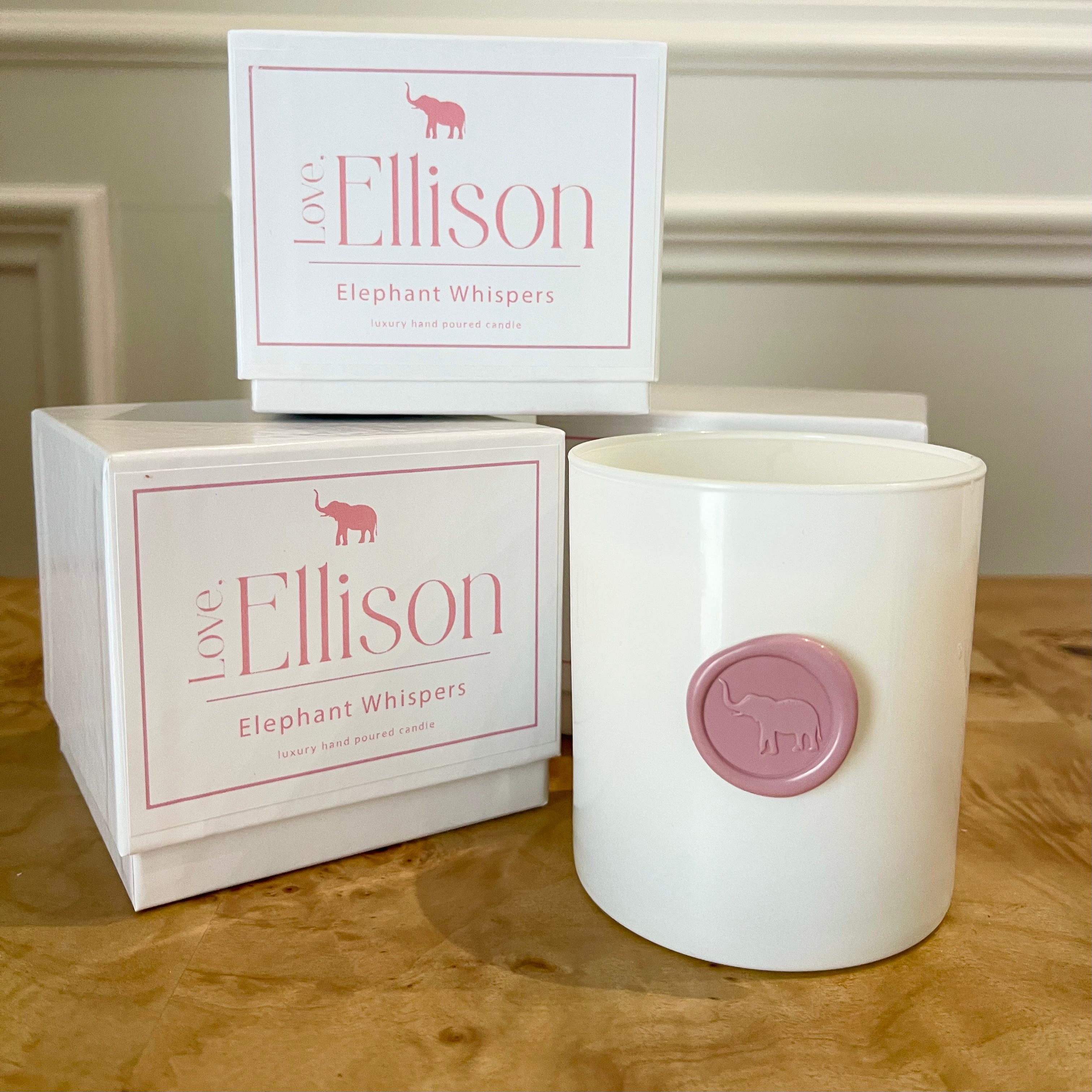 Elephant Whispers Candle