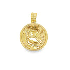24mm gold plated sterling silver pendant, custom designed for all Love, Ellison necklaces.
Polished, elegant finish—perfect for personalized jewelry and everyday sophistication.