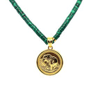 Custom 24mm gold plated sterling silver disc pendant made for Love, Ellison necklace styles.
Classic and elegant accessory suited for engraving or everyday sophistication.