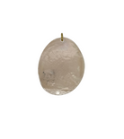 Abalone shell pendant reflects the rhythm of the ocean.