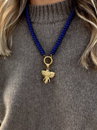 Gold plated stainless steel pendant, 30mm tall by 32mm wide, designed exclusively for Love, Ellison necklaces.
Durable and stylish piece—perfect for layering or personalizing your Love, Ellison jewelry.