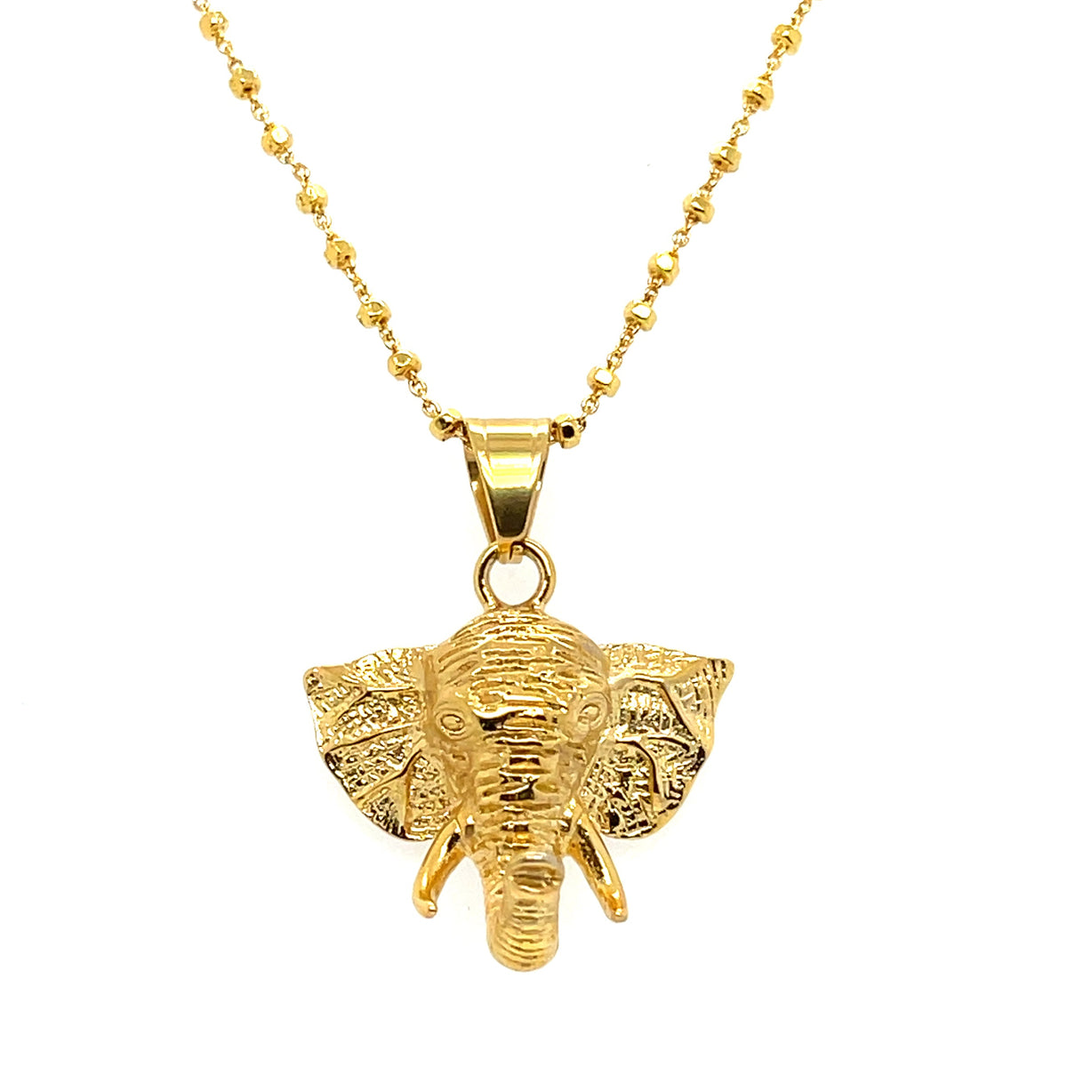 30mm by 32mm custom gold plated pendant for Love, Ellison necklaces crafted from stainless steel.
Sleek and polished design—great for gift giving or updating your necklace look.