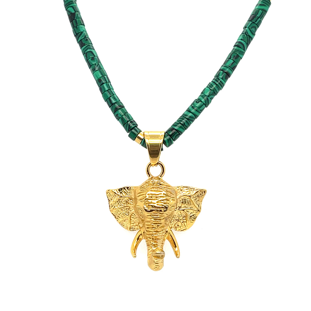 Custom gold plated stainless steel pendant, 30mm x 32mm, designed to perfectly fit Love, Ellison necklaces.
Durable and luxurious accessory—ideal for layering or statement necklace styles.