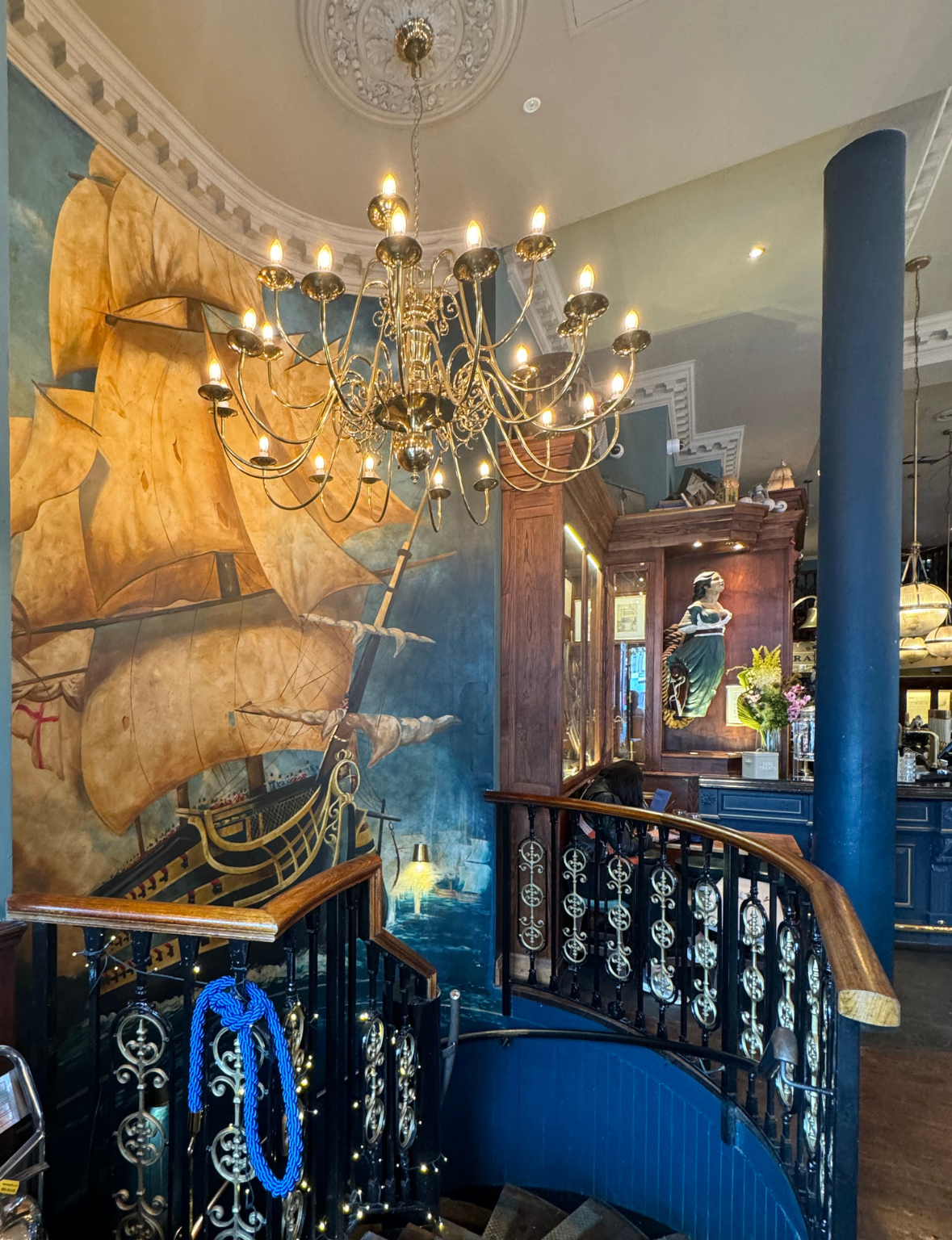 Relax at The Admiralty, a classic British pub near Trafalgar Square with rich naval-themed interiors.
