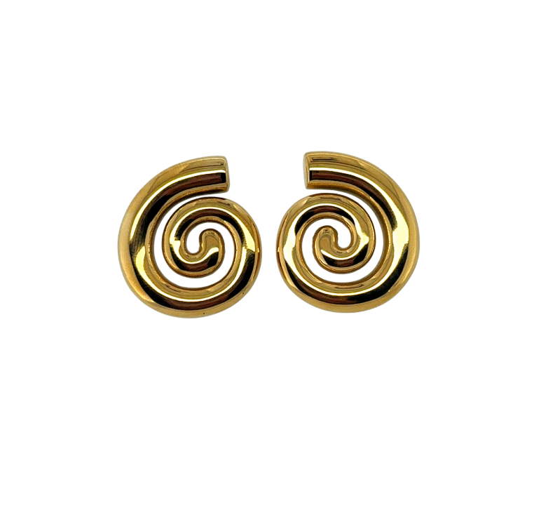 womens gold earrings greecian style