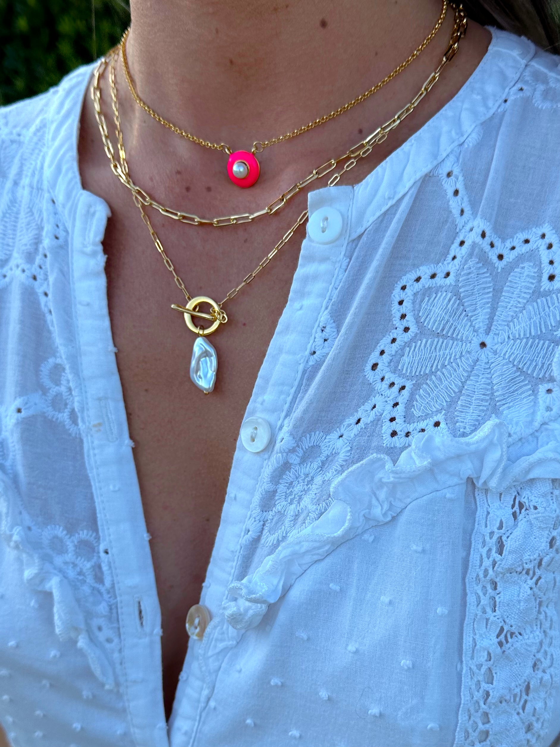 Simple Clips Necklace